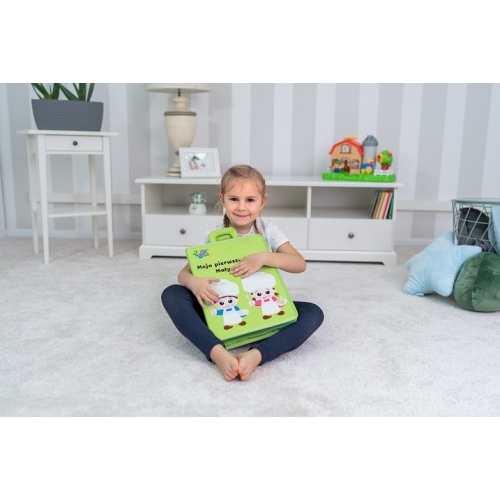 ksiazeczka edukacyjna materiałowa